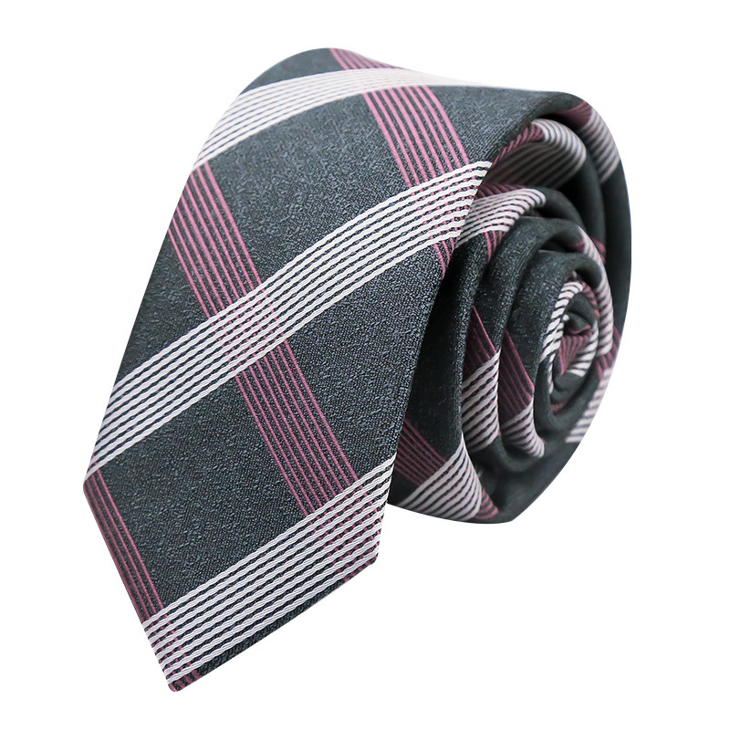 ネクタイ 洗練された斜めストライプ柄フォーマルネクタイ