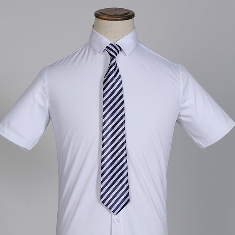 ネクタイ 斜めストライプ柄ワンタッチネクタイ