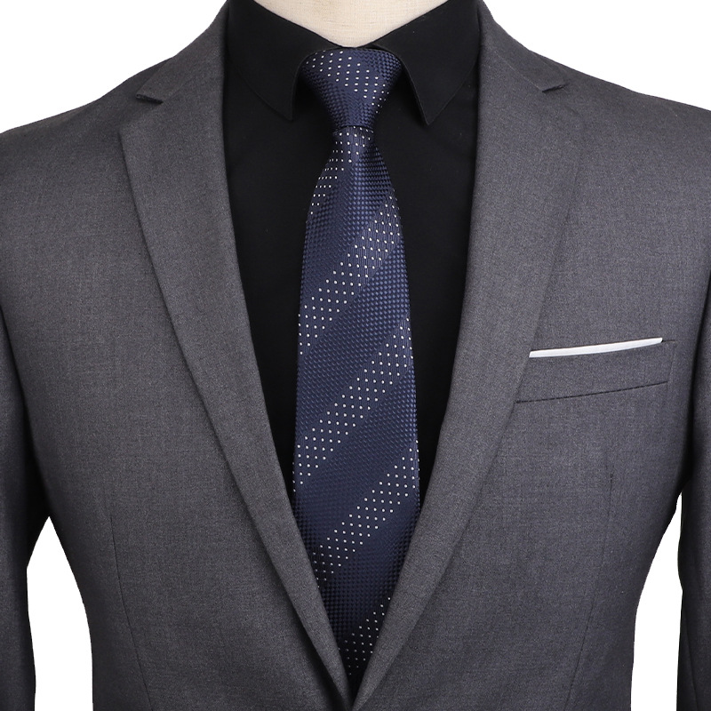 ネクタイ 格子縞チェック柄フォーマルネクタイ