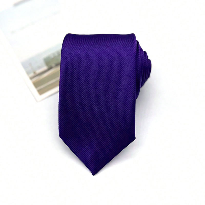 ネクタイ 高級絹織斜紋無地礼装用ネクタイ