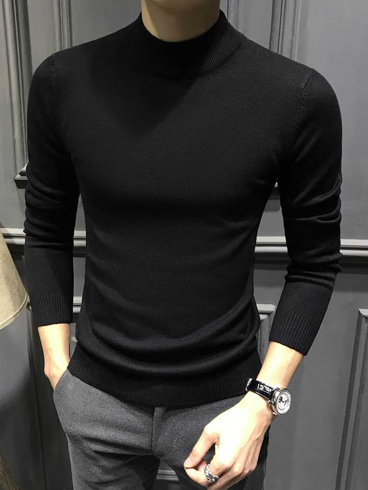 美シルエットが叶う!メンズのおすすめハイネックブラック10選
