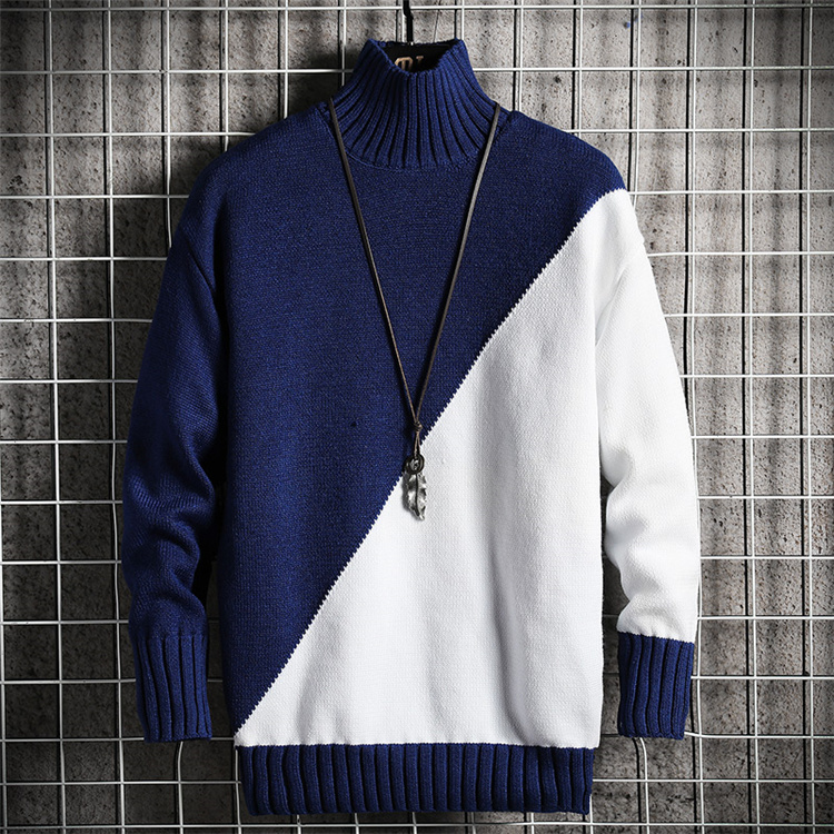 【メンズ タートルネック セーター】厚手ケーブル編みニット｜防寒×上品デザインの冬物トップス neckty＋