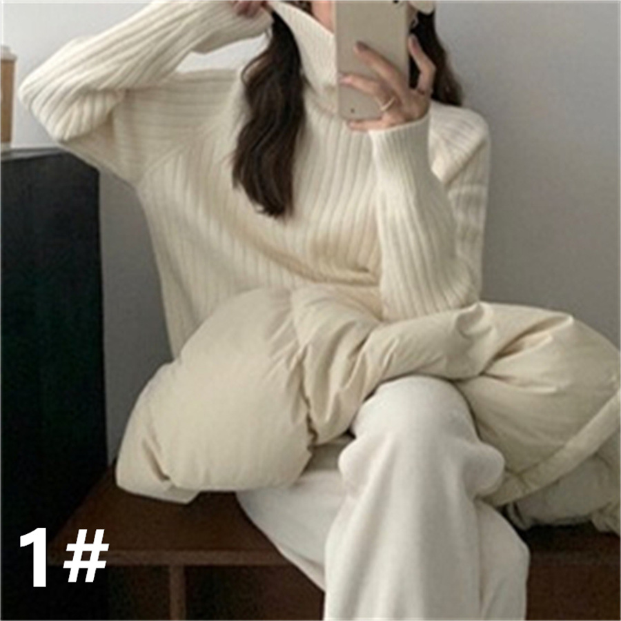 新作 タートルネック セーター 体型カバー レディース　長袖