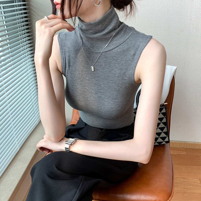 タートルネック　モダールスリムフィット