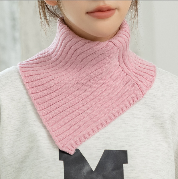 ネックウォーマー　ニット つけ襟 ネックウォーマー 暖かい 防寒 可愛い