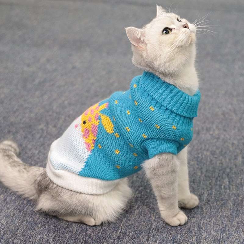 猫服 防寒服 | ペット用Christmas jumper