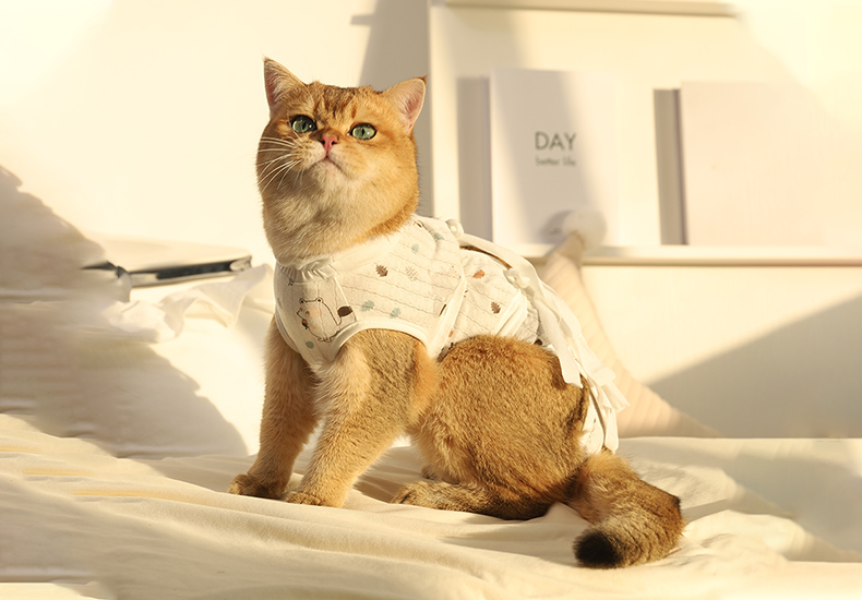猫服 やさしい包み込み術後ケア服