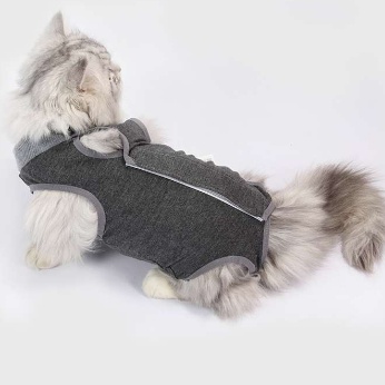 Cat Clothing Recovery Suit | Cute Patterned Cat Post-Op Wear