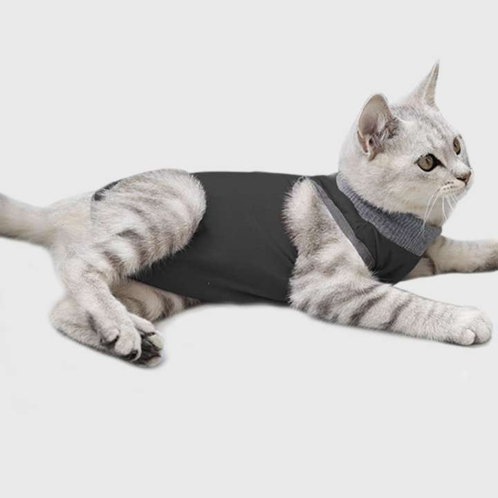 Cat Clothing Recovery Suit | Cute Patterned Cat Post-Op Wear