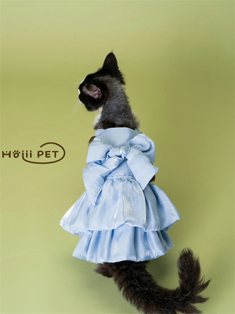 Cat Clothing Winter Jacket | Fluffy Cat Poncho-Style Winter Cape