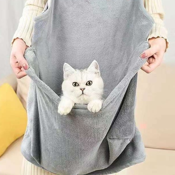 猫服 抱っこ服 | もふもふペット用抱っこエプロン