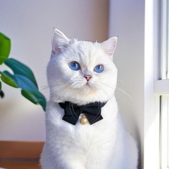 猫服 フォーマル蝶結び首輪