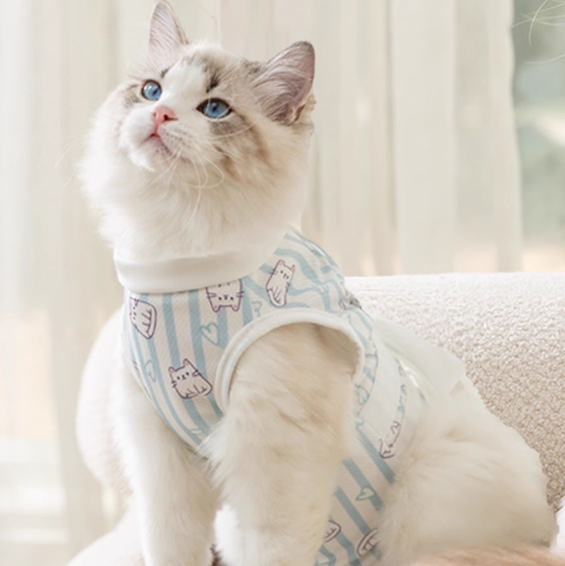 猫服 やすらぎ猫ちゃん術後服