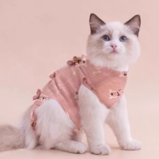 猫服 やさしい抱擁 術後ケア服