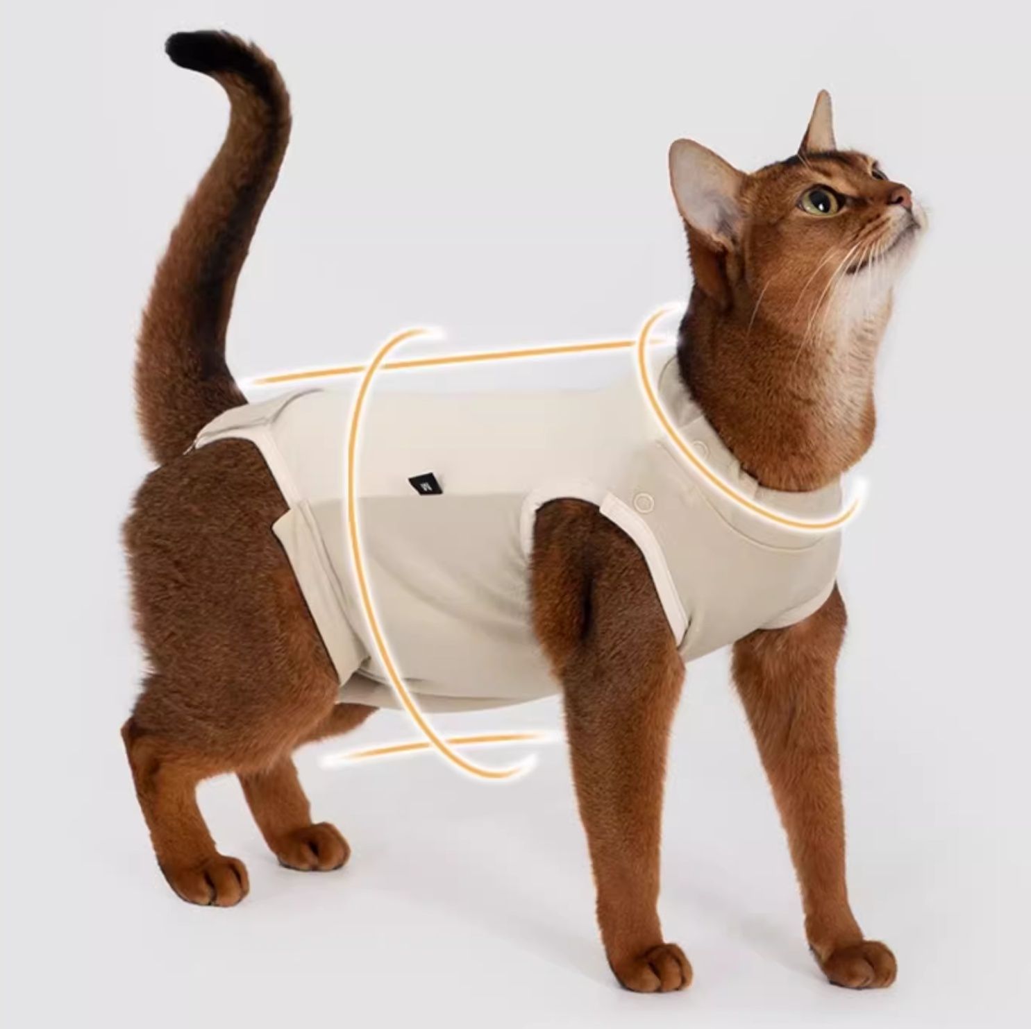 猫服 やさしい包みこみ術後服