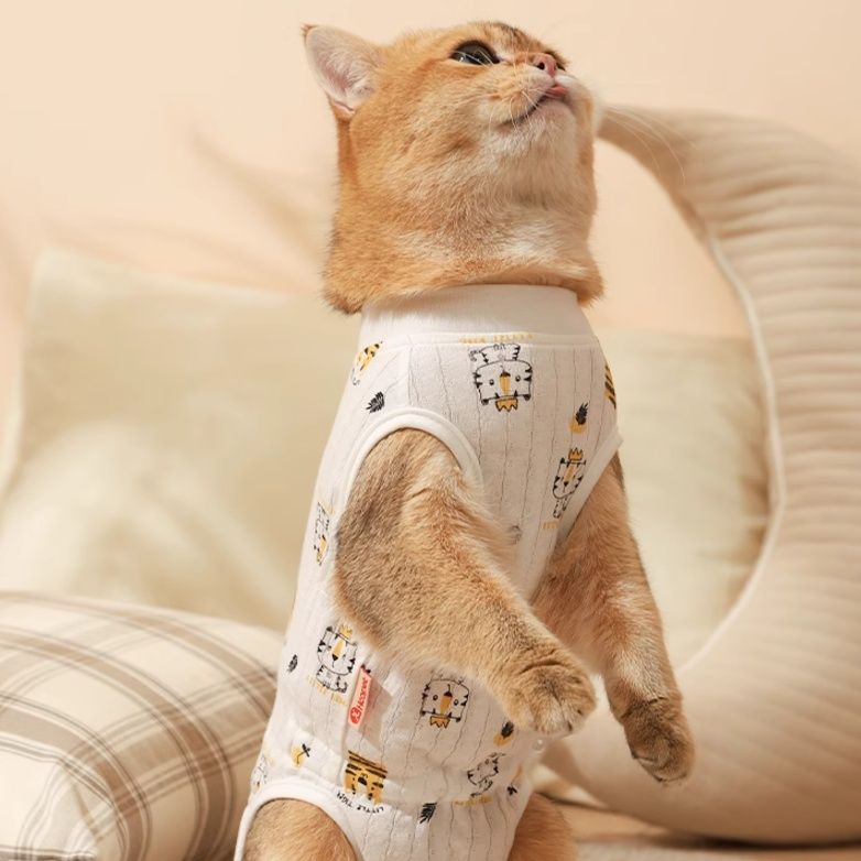 猫服 やさしい包み込み術後ケア服
