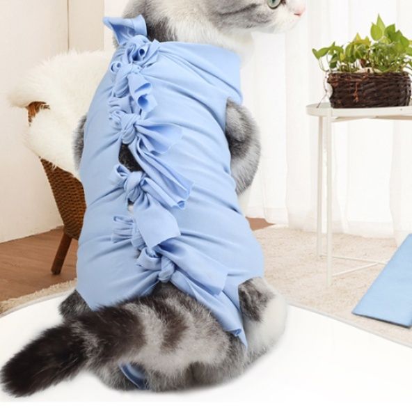 猫装通気性術後保護ウェア