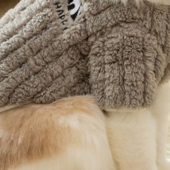 猫服洋服 もこもこボアのあったか猫用ベスト