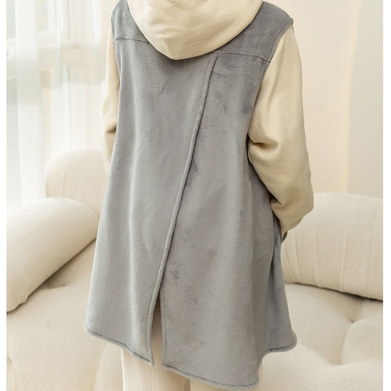 猫服 ふわもこ袋型ベスト式猫用抱っこ服