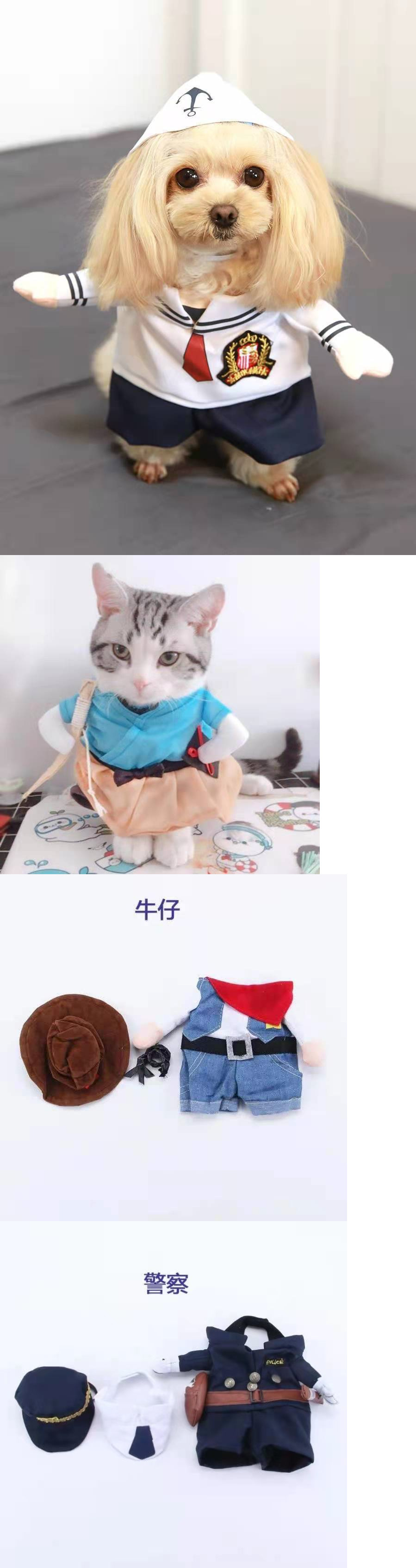 猫服 西部開拓時代の保安官なりきり猫服