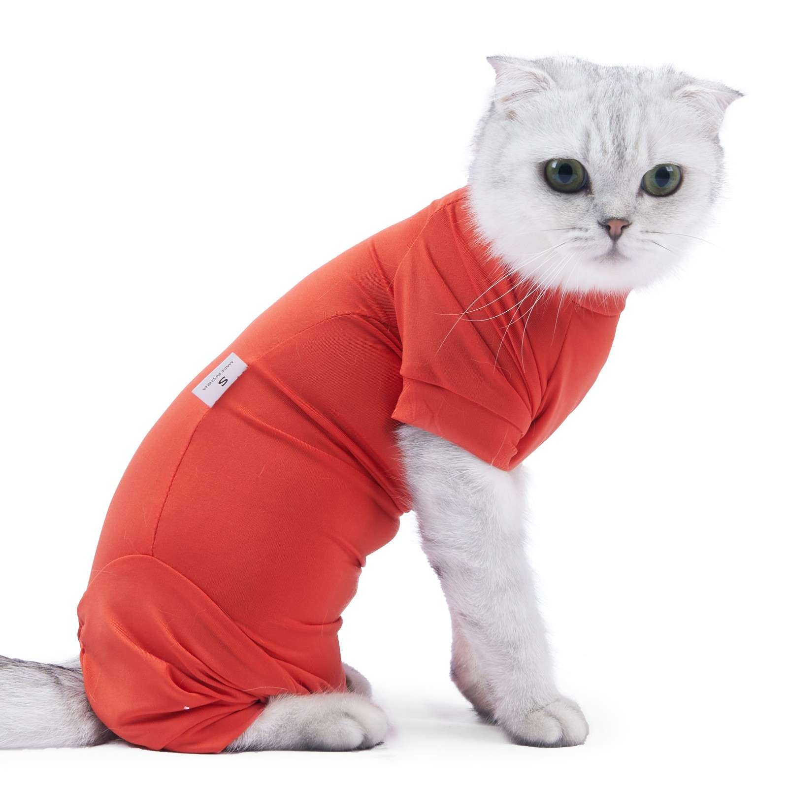 Cat Clothing Recovery Suit | Kitty Comfort Post-Op Wear