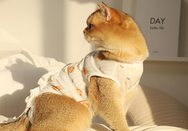 猫服 やさしい包み込み術後ケア服