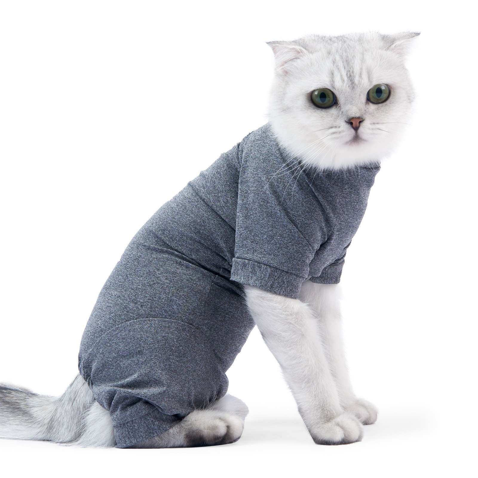 Cat Clothing Recovery Suit | Kitty Comfort Post-Op Wear