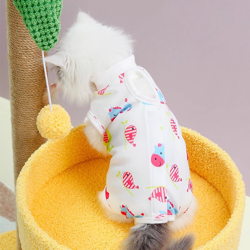 猫服 やさしい包み込み術後ウェア