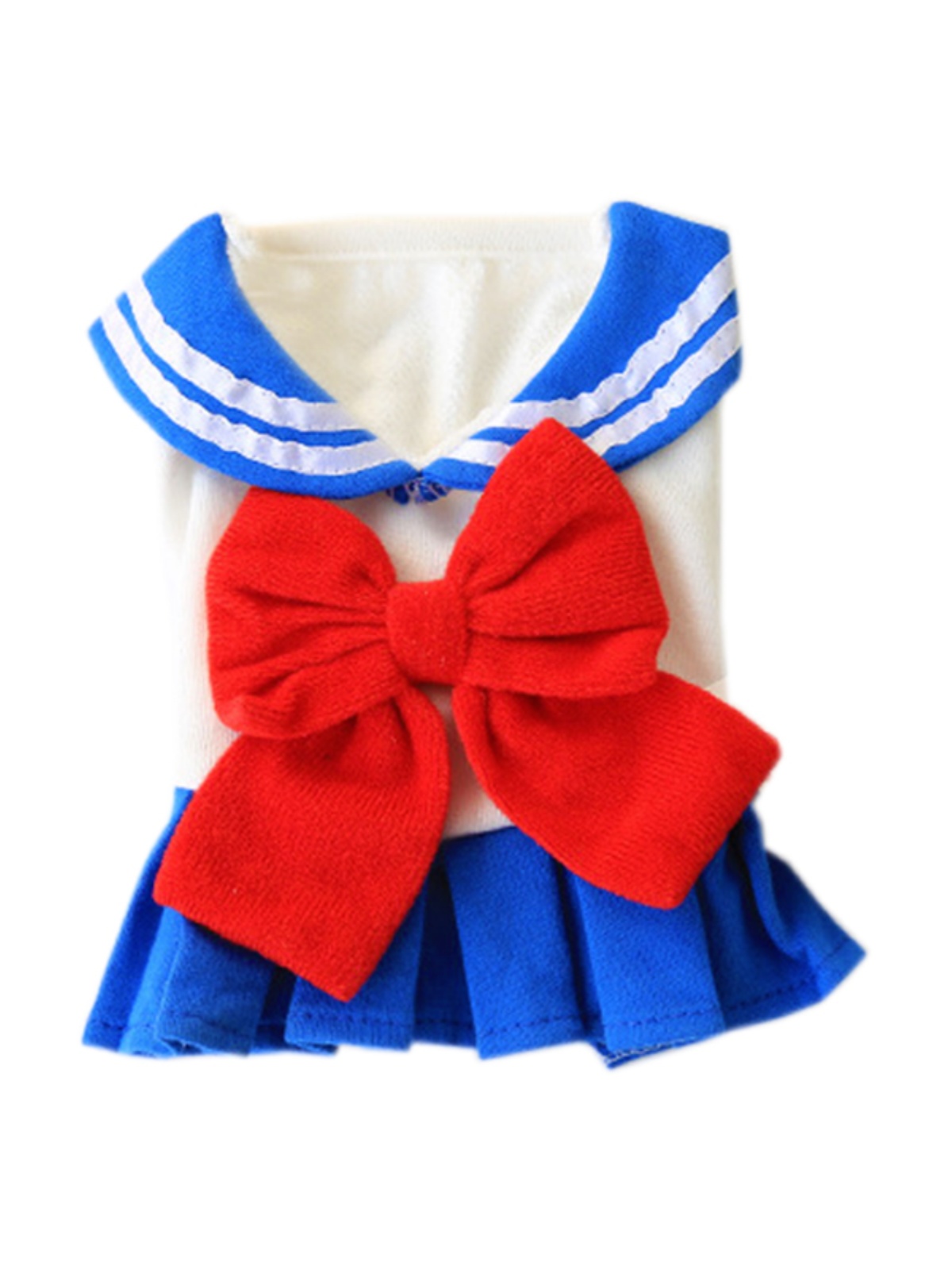 猫服 ふんわり制服リボン セーラー服
