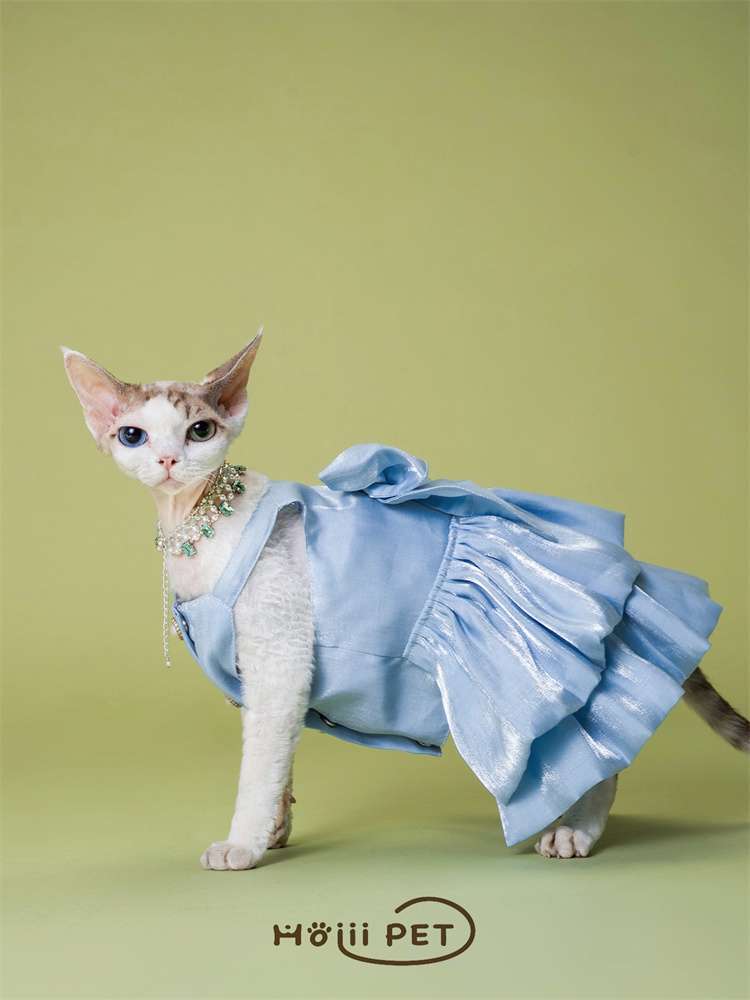 Cat Clothing Winter Jacket | Fluffy Cat Poncho-Style Winter Cape