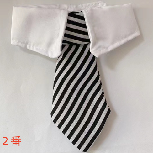 猫服 おしゃれ猫用首輪 蝶ネクタイ付き襟型アクセサリー