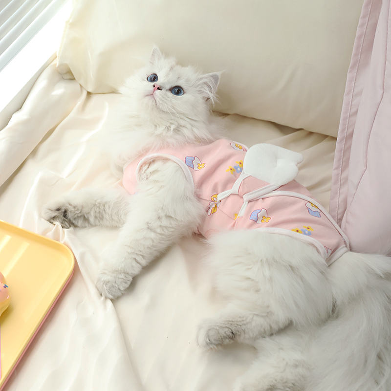 猫服 おやすみ天使のおうち着