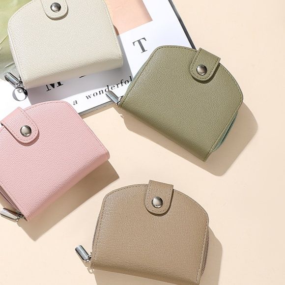 二つ折り財布 シンプル上質 ミニマル二つ折り財布