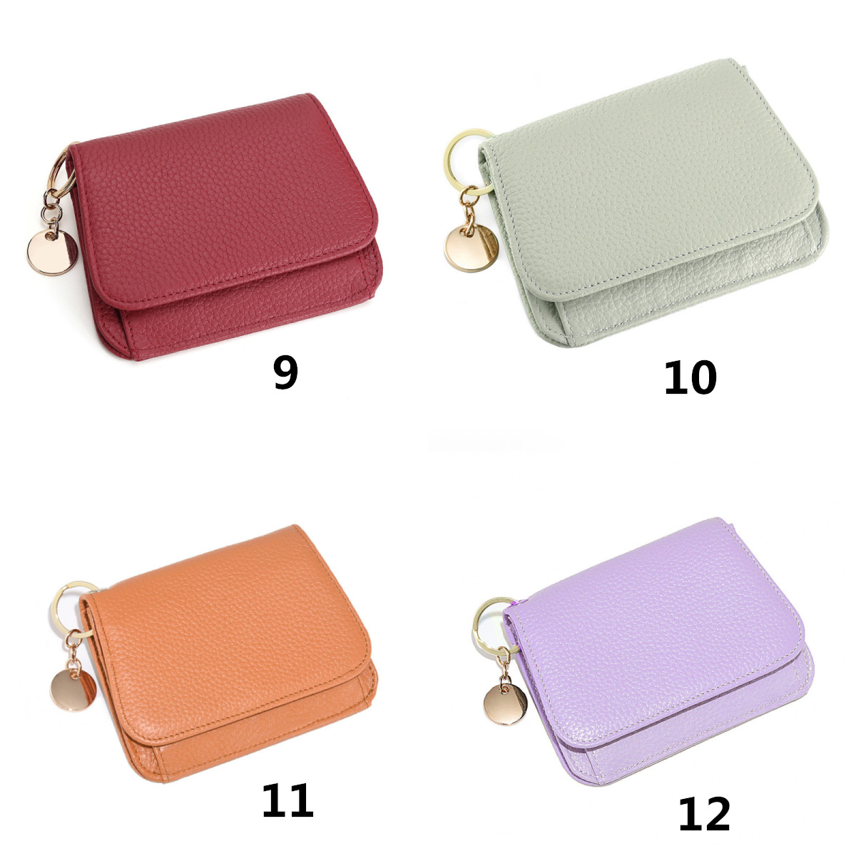 コンパクト財布 カード収納 三つ折りミニ財布