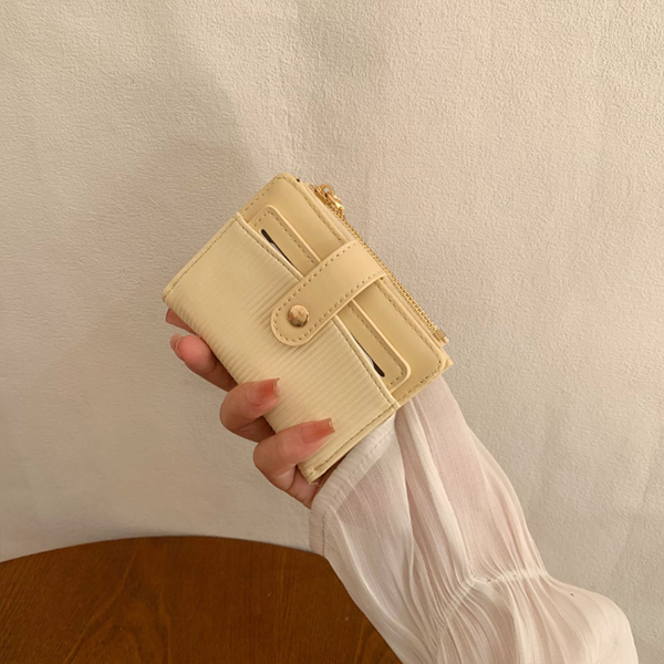 二つ折り財布 コンパクト財布 二つ折り カード収納 手のひらサイズ