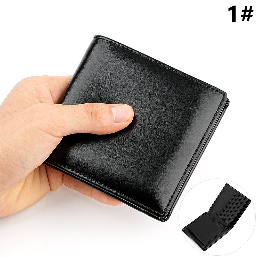 二つ折り財布 本革コンパクト財布 二つ折り 男性用 上質牛革