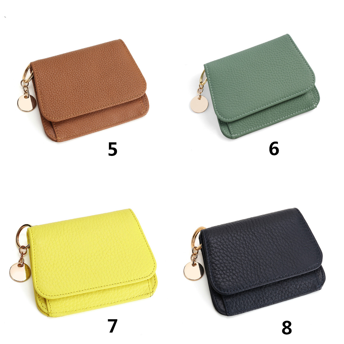 コンパクト財布 カード収納 三つ折りミニ財布