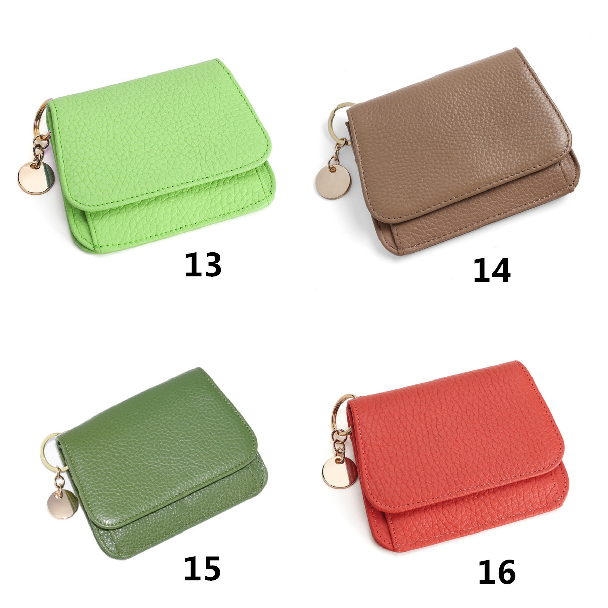 コンパクト財布 カード収納 三つ折りミニ財布