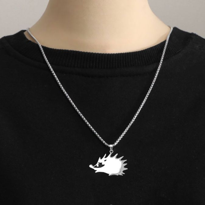 ペア アクセサリー ネックレス はりねずみと陽だまり ペアネックレス