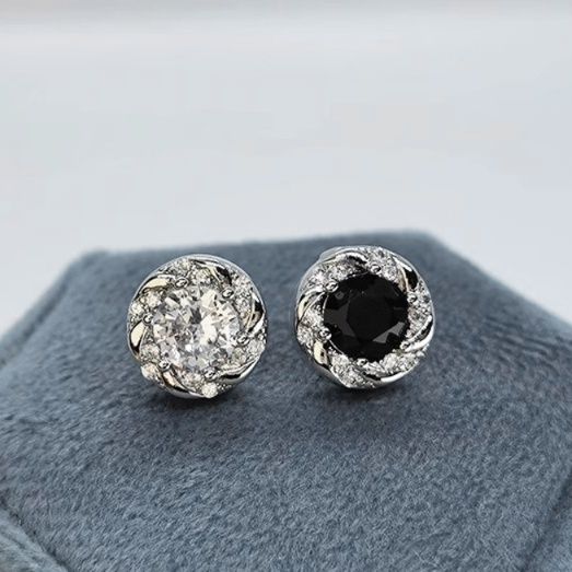 ペア アクセサリー ピアス 花蕾輝石