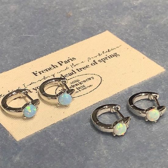 ペア アクセサリー ピアス 輝く宝石