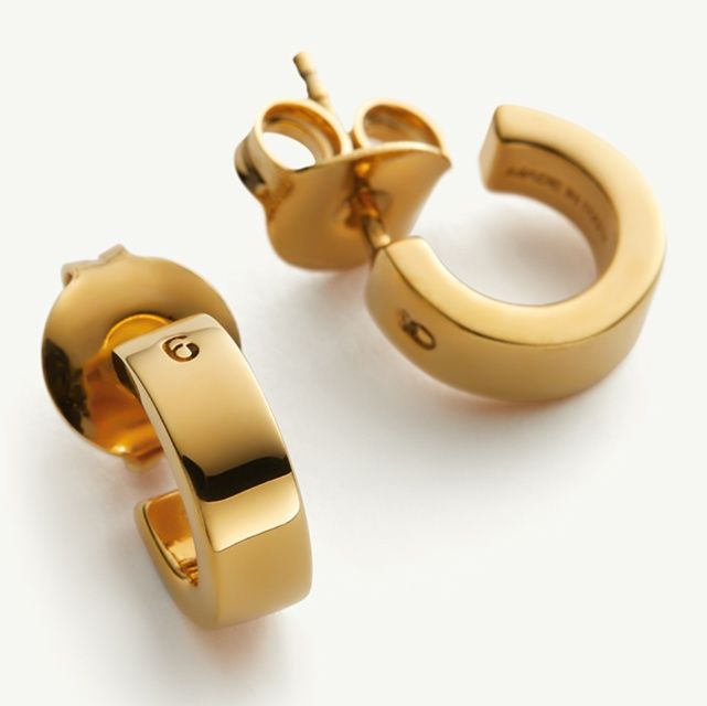 ペア アクセサリー 洗練フープ ミニマルピアス