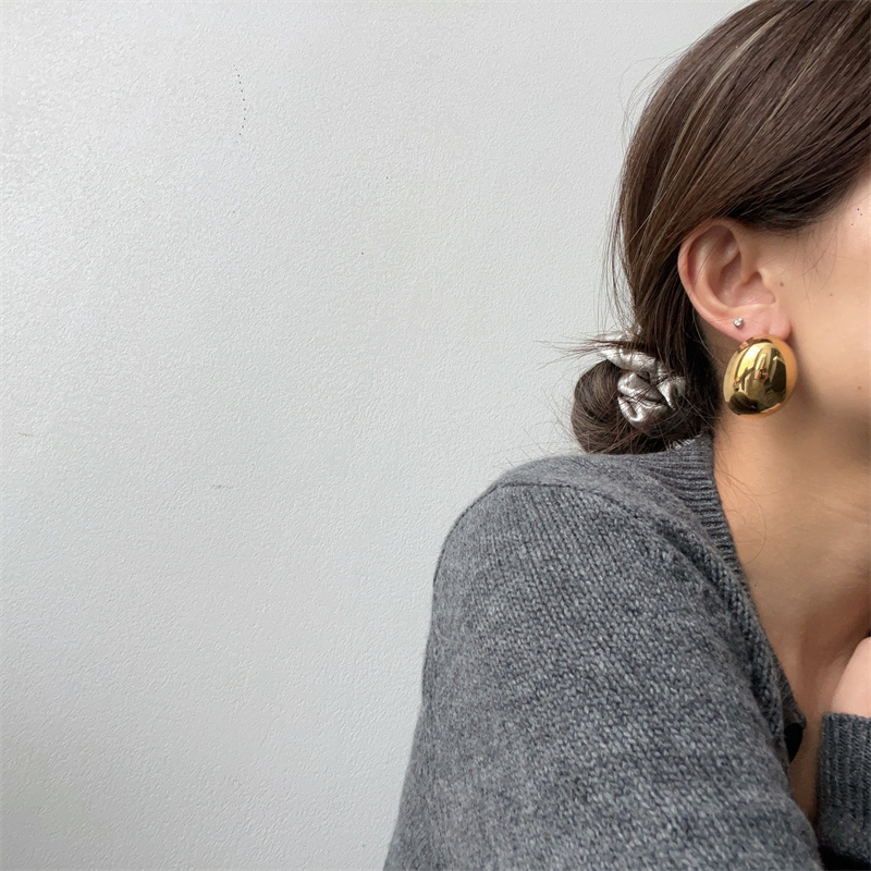 ペア アクセサリー 楕円形ペアネックレス 錆びにくい高級感首飾り