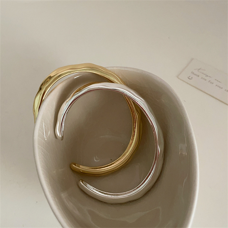 ペア アクセサリー 不規則デザイン高級感バングル ペア腕輪