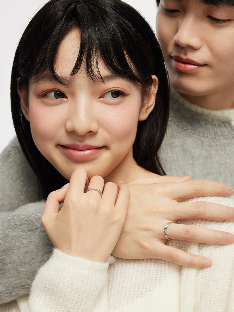 ペア アクセサリー リング 絆の結晶 ねじれリング