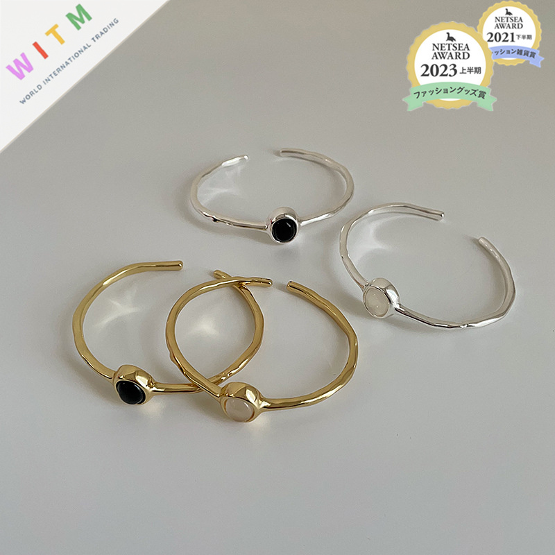 ペア アクセサリー ペア バングル 開口式 高級感 上品 腕輪 お揃い