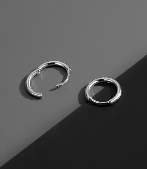 ペア アクセサリー カップル向け縦型バー ピアス ペア セット