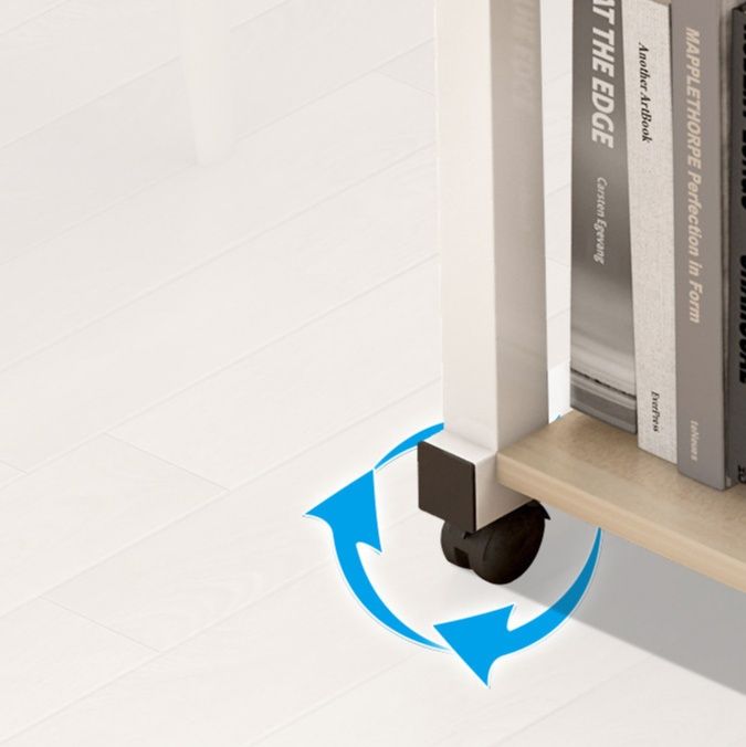 ベッドサイドテーブル キャスター付き 高さ調整可能移動式多機能作業台