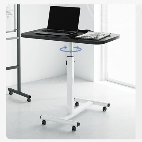 ベッドサイドテーブル キャスター付き 昇降式多機能ベッドサイドテーブル