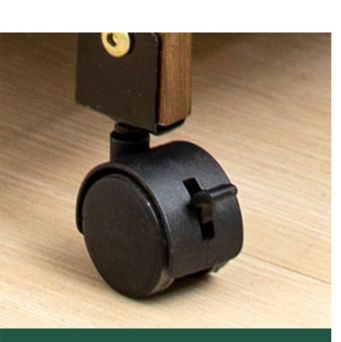 ベッドサイドテーブル キャスター付き 多機能引出し付き移動式ベッドサイドテーブル